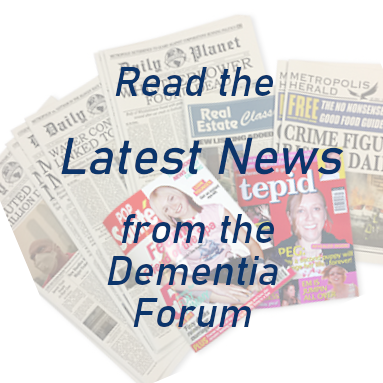 Read the latest news from the Dementa forum